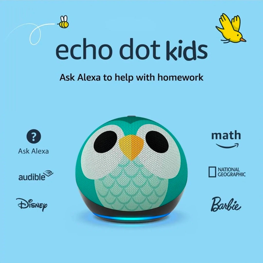 Echo Dot Kids Edición Búho + Control Parental