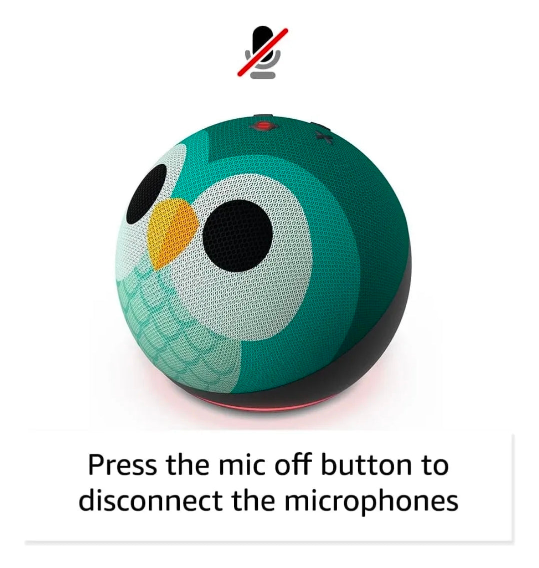 Echo Dot Kids Edición Búho + Control Parental