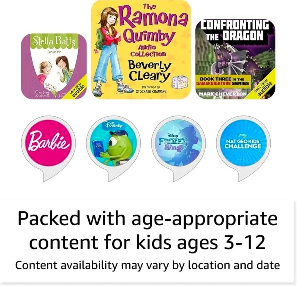 Echo Dot Kids Dragon + Control Parenta