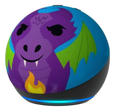 Echo Dot Kids Dragon + Control Parenta