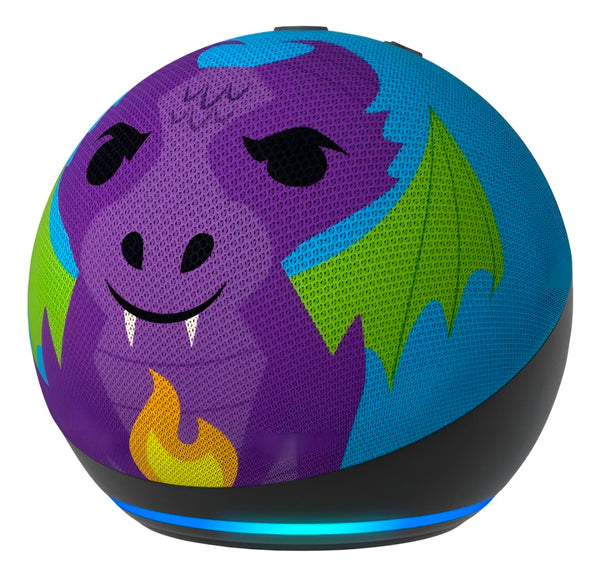 Echo Dot Kids Dragon + Control Parenta