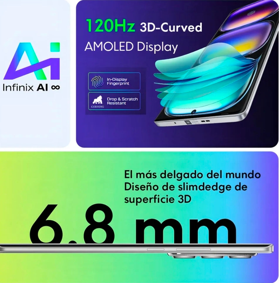 Infinix Hot 50 Pro+ | 256GB + 16GB RAM
