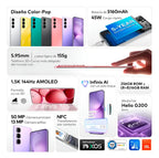 Hot 60 Pro+ 256GB 16 GB RAM Curvo, Potente y Ultrafino