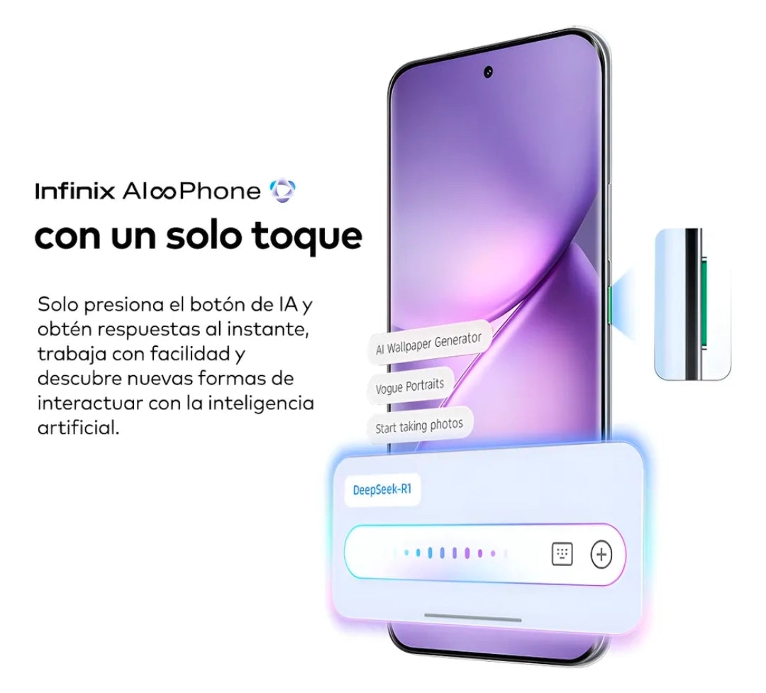 Hot 60 Pro+ 256GB 16 GB RAM Curvo, Potente y Ultrafino