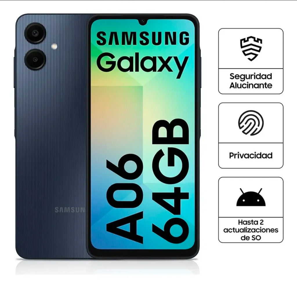 Samsung Galaxy A06 64GB + 4GB RAM Black